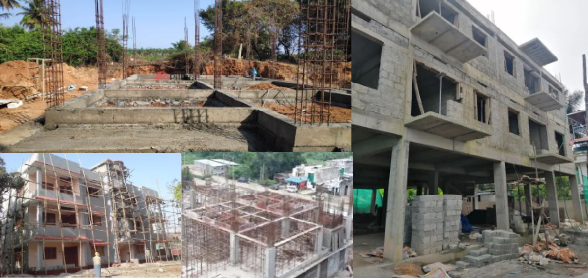 Commercial building construction